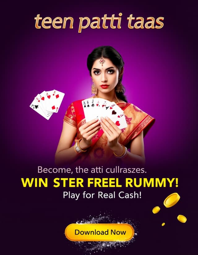 Teen Patti Taas Banner